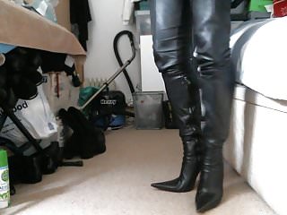 My Favourite Pointed Italian Thigh High Boots Stilettos