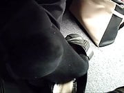 Nats feet close up in socks