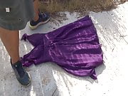 piss on purple 4 dress