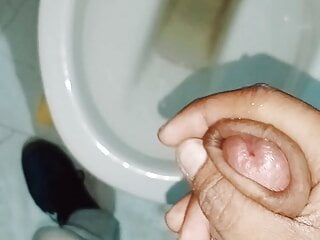 Indian Boy Peeing And Masturbation In Bathroom
