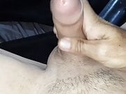 Playing with my horny cock on kik 4 