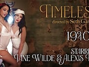 Enjoy The 1940's With Jane Wilde & Alexis Tae Getting Fucked