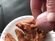 Cum on Chicken and JO-JO's and Eat.MOV