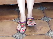 Sexy indian feet..