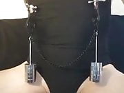 Kinky masoslut remote estim CBT session-