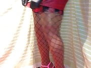 PRESENTATION IN RED SISSY BITCH