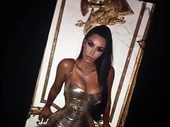 Kim Kardashian Cum Tribute (HUGELOAD)