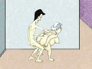 Sexy Anal Granny And Squirt Animation...