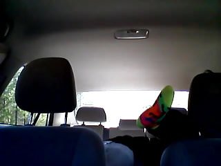 Ebony, Black Ebony, In Car, Cock