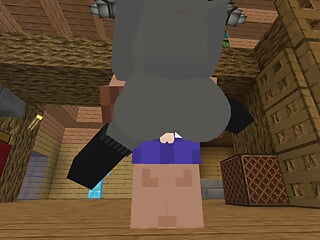 The Jenny Mod Minecraft Their names are Kyrea and Azazel The siren and angel and we fuck them both and get a blow job too