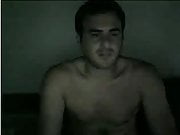 Straight guys feet on webcam #316
