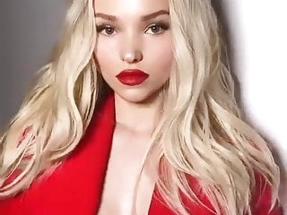 Dove cameron sexy red dresses 