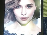 Emilia Clarke Cumtribute 1