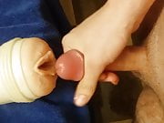 first time using my new fleshlight 