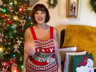 Brittany Elizabeth, Big Tits, Christmas, Medium