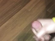Small cock with cum 