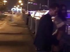 soccer player fucking hot babe in public