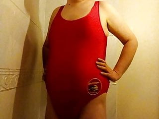 Me in baywatch swimsuit...