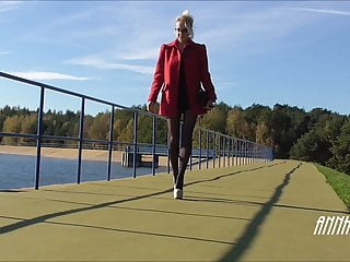 Polish, Glasses MILF, High Heels, Pantyhose