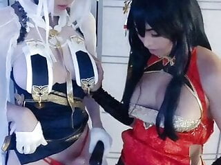 (Of) Sis Soapyc Two Cosplay Ts Cum Together At Same Time