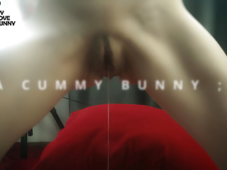 Bunny s full of cum dripping...