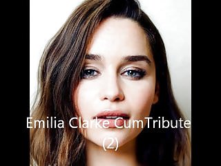 Emilia clarke cumtribute 2...