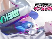 D.va gets fucked, you wont last 40 seconds playing this game