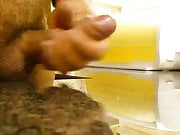 Penis cumshot in the kitchen 2010-08-20