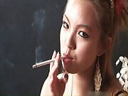 Hot Asian Smoker Seduces You