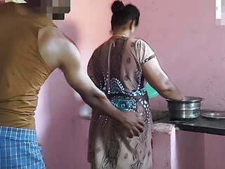 Mom, Have Sex, Couple, Kitchen