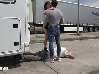 Public Cuckold Kiss