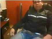 Straight guys feet on webcam #576