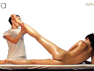 Beautiful Sensual Virgin Massage Of Vera