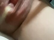 with a very wet pussy I cum at work with my Strangis partner
