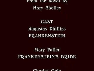 Frankenstein, Shelley, Vintage, 1910s