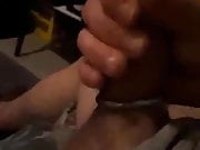 Stroking my COCK 