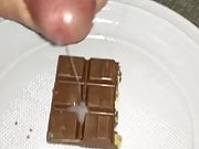 Cum on chocolate