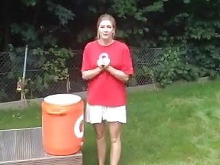 Ice, Ice Bucket, Challenge, Funny