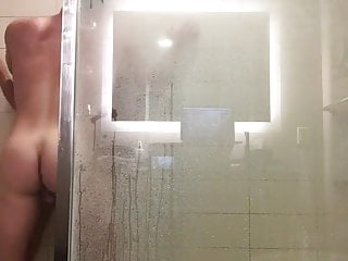 Under shower fucking machine...