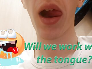 The guy plays hotly tongue...