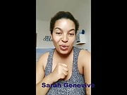 Sarah Genevive extracts milk
