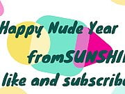 'SUNSHINE' HAPPY NUDE YEAR 2020