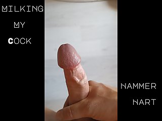 Milking My Cock Slowly Till Cumshot...