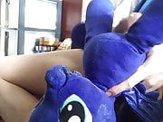 cum my plush pony luna