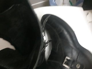 My girlfriend boots...