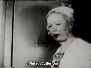 1940s, Vintage Blowjobs, Vintage Group Sex, Vintage Sex