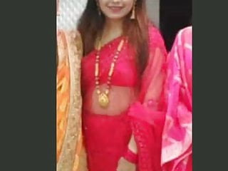 I am back howz my look in red hot saree 