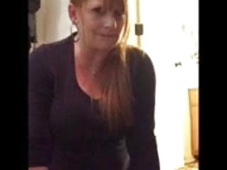 MILF with Dildo, Female Masturbation, Ginger, MILF Dildo