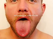 Tongue Fetish - Aiden Tongue Part4 Video1
