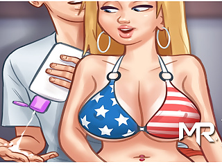 SummertimeSaga - Oiling Winner&#039;s Tits # 96